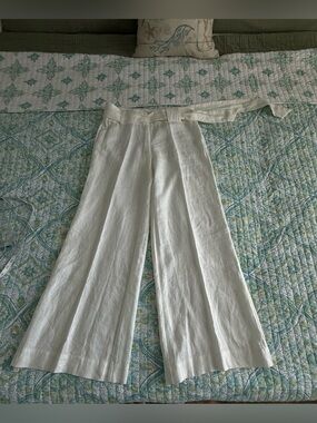 The Island Company 100% Linen Pirate Palazzo Pant